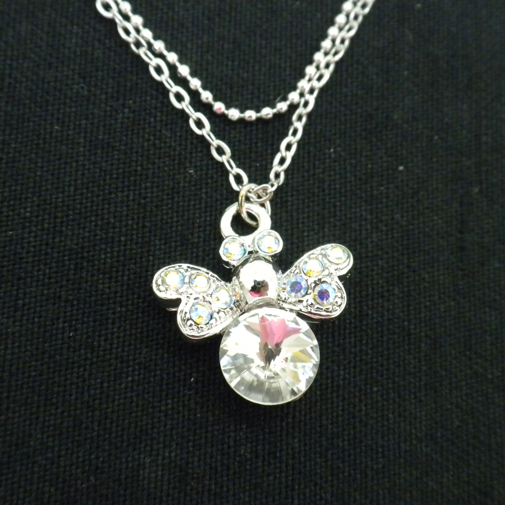 Bumble Bee Crystal Anklet